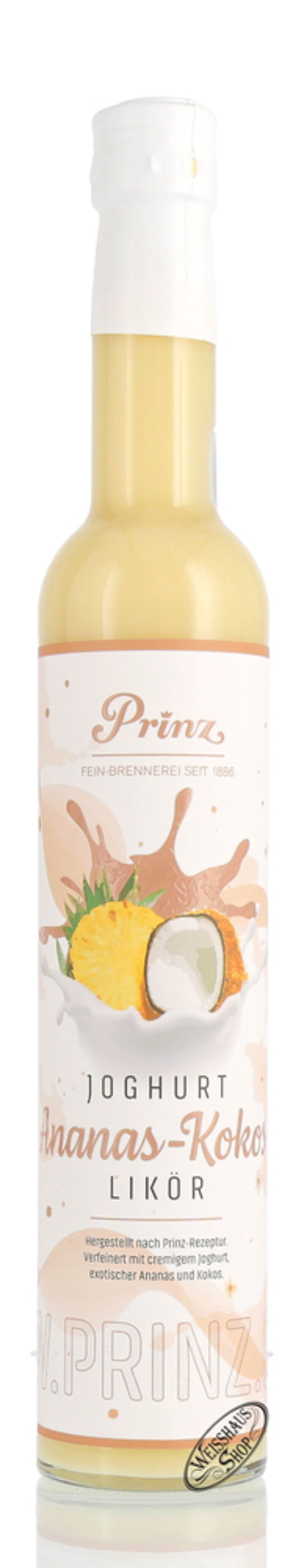 Prinz Joghurt Ananas Kokos Cream Likör 15 vol 0 50l Weisshaus Shop