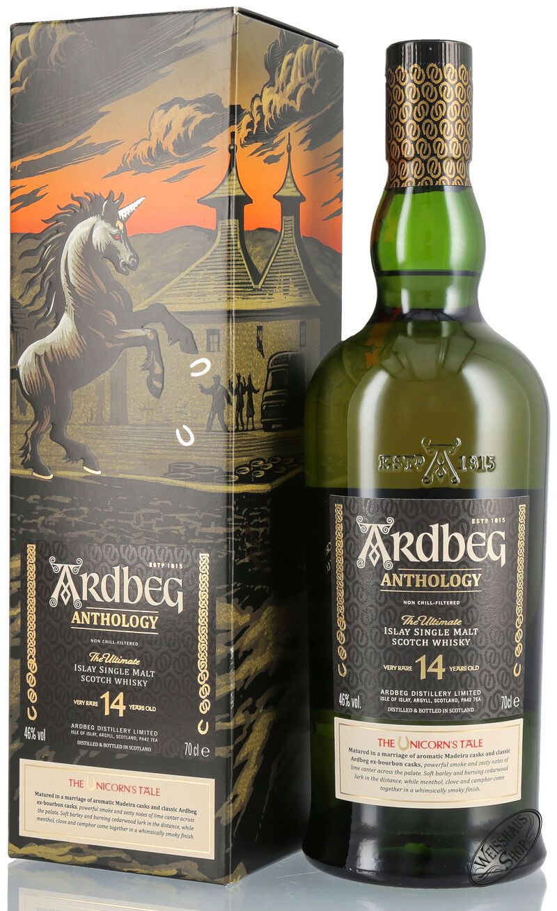 Ardbeg Anthology The Unicorn S Tale 14 YO Limited Edition Islay Whisky