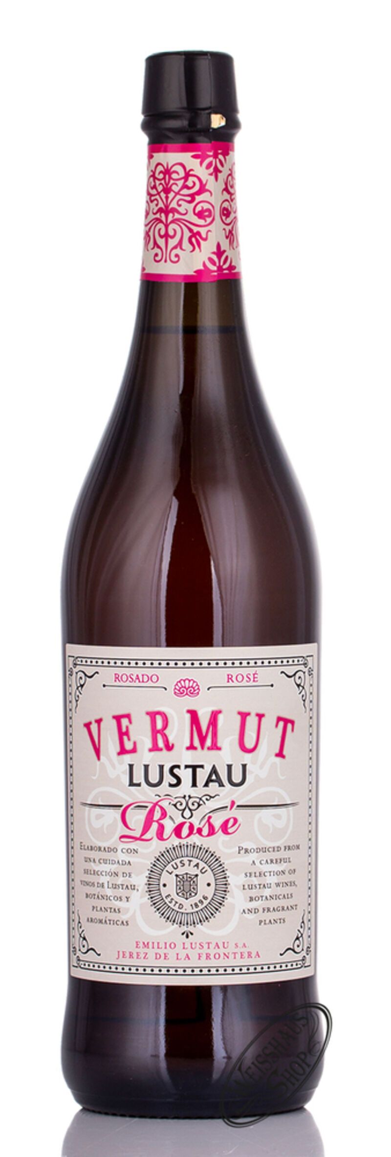 Lustau Vermut Rosé 15 vol 0 75l Weisshaus Shop