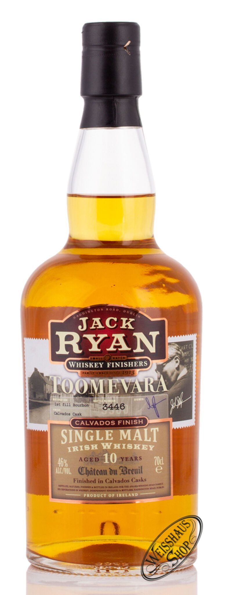 Jack Ryan 10 YO Calvados Finish Irish Whiskey 46 Vol 0 70l