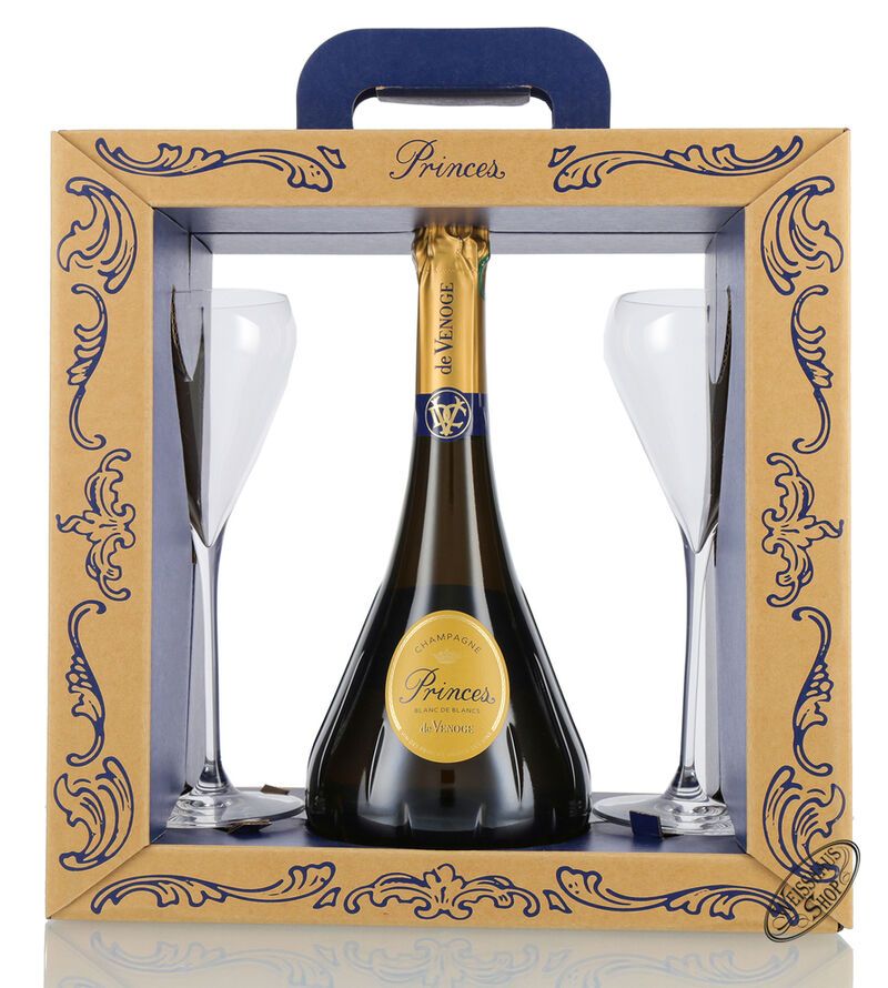 De Venoge Princes Champagner Blanc De Blancs 12 Vol 0 75l Geschenk