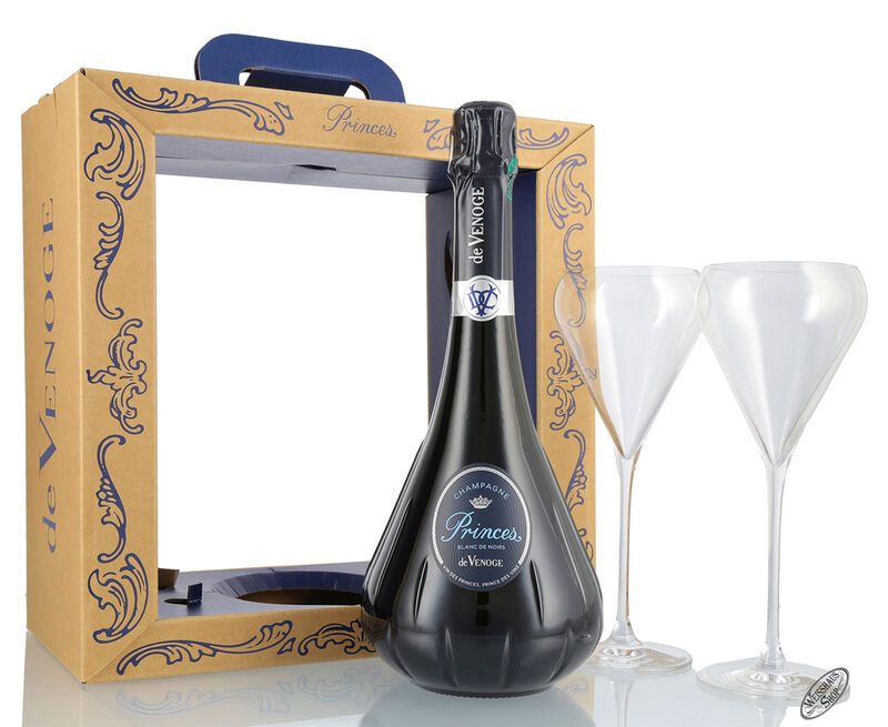 De Venoge Princes Champagner Blanc De Noirs Vol L Geschenk Set