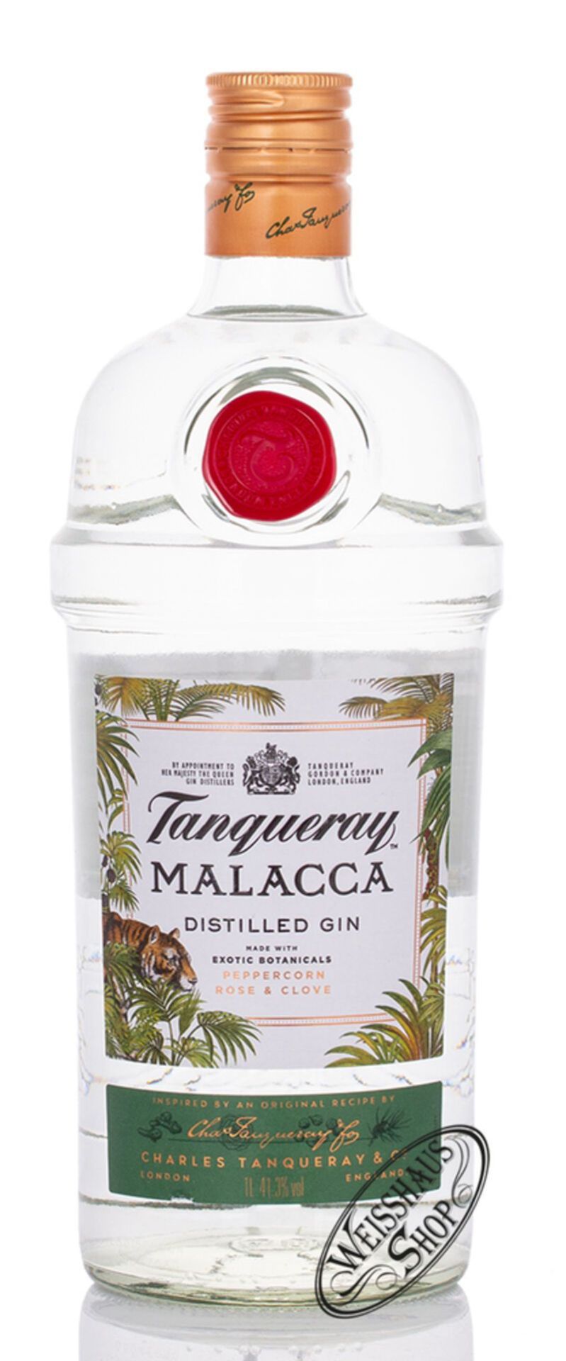 Tanqueray Malacca Gin 41 3 Vol 1 0l Weisshaus Shop