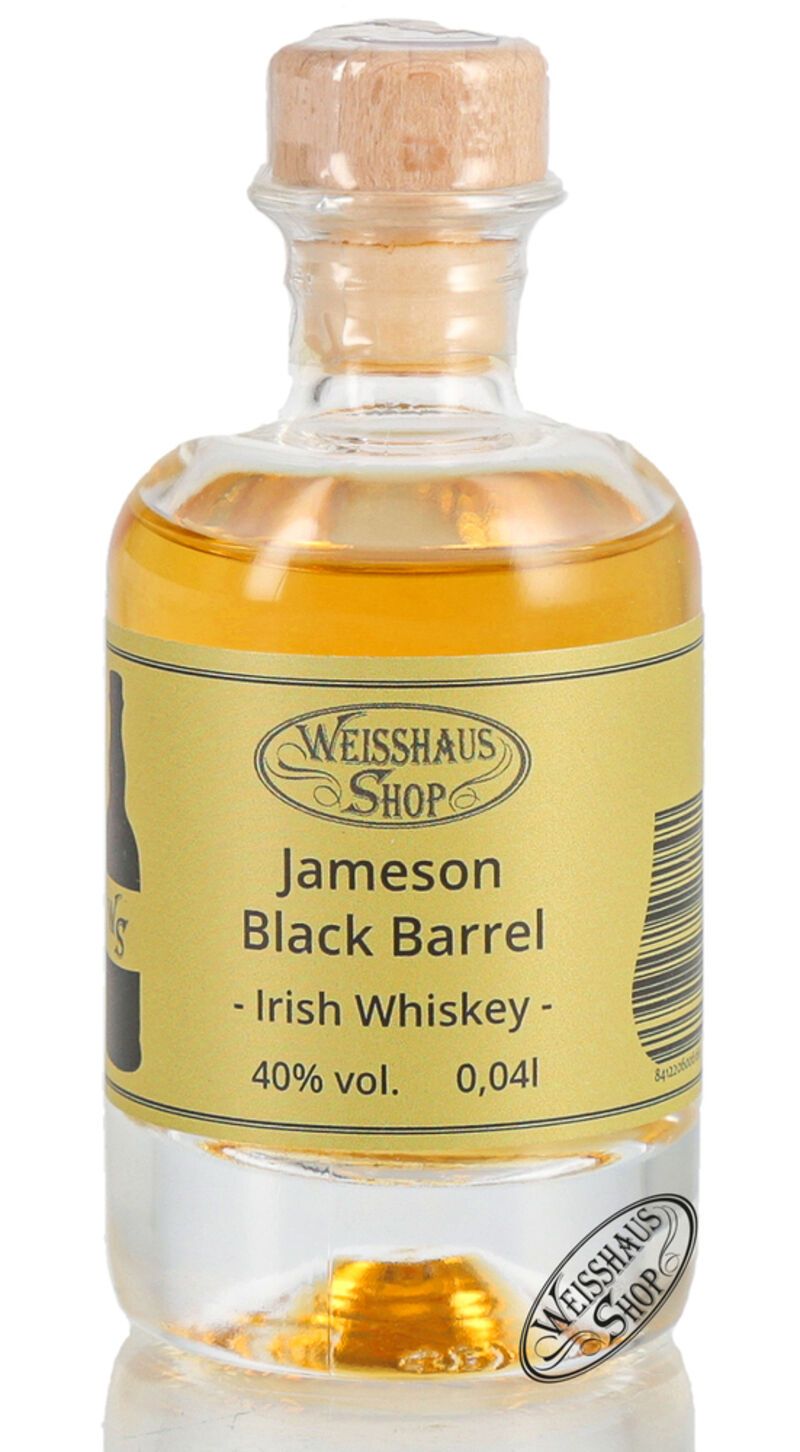 Jameson Black Barrel Irish Whiskey 40 Vol 004l Weisshaus Sample