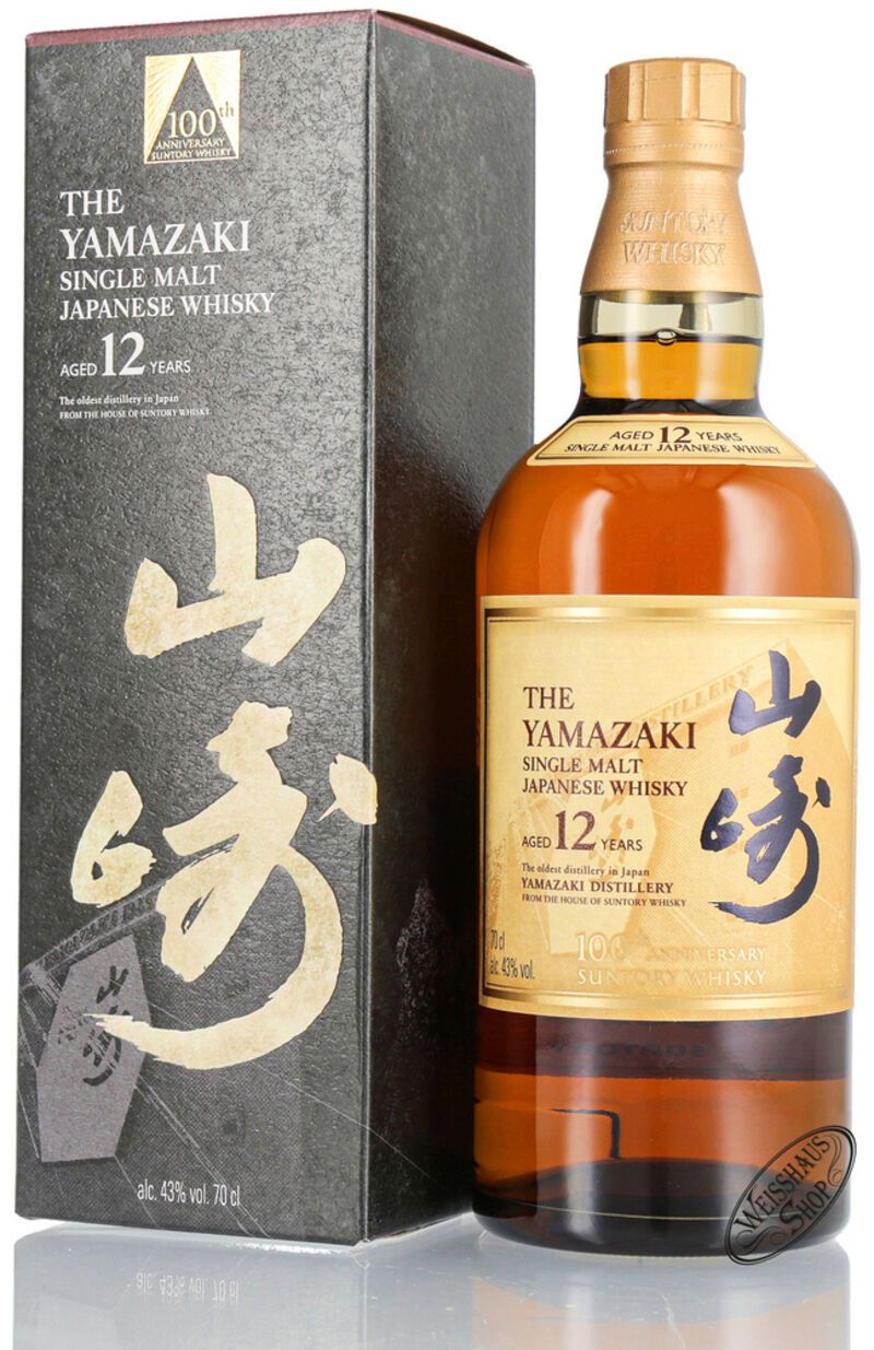 Yamazaki 12 YO Limited Edition 100th Anniversary Whisky 43 vol. 0