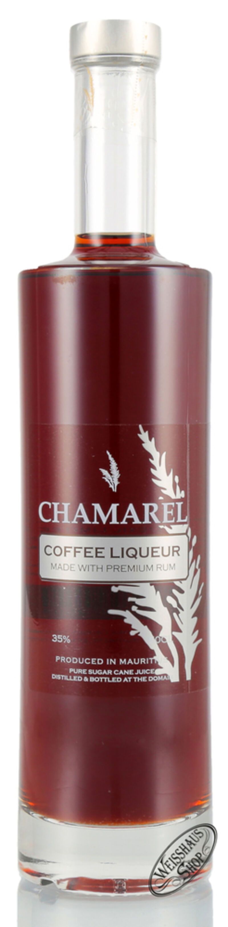 Chamarel Coffee Rum Likör 35% vol. 0,50l | Weisshaus Shop