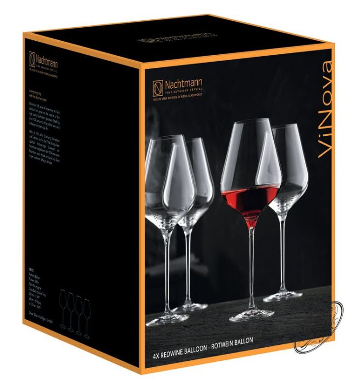 Nachtmann Vinova Rotwein Ballon Set 4 Gläser Weisshaus Shop 8715