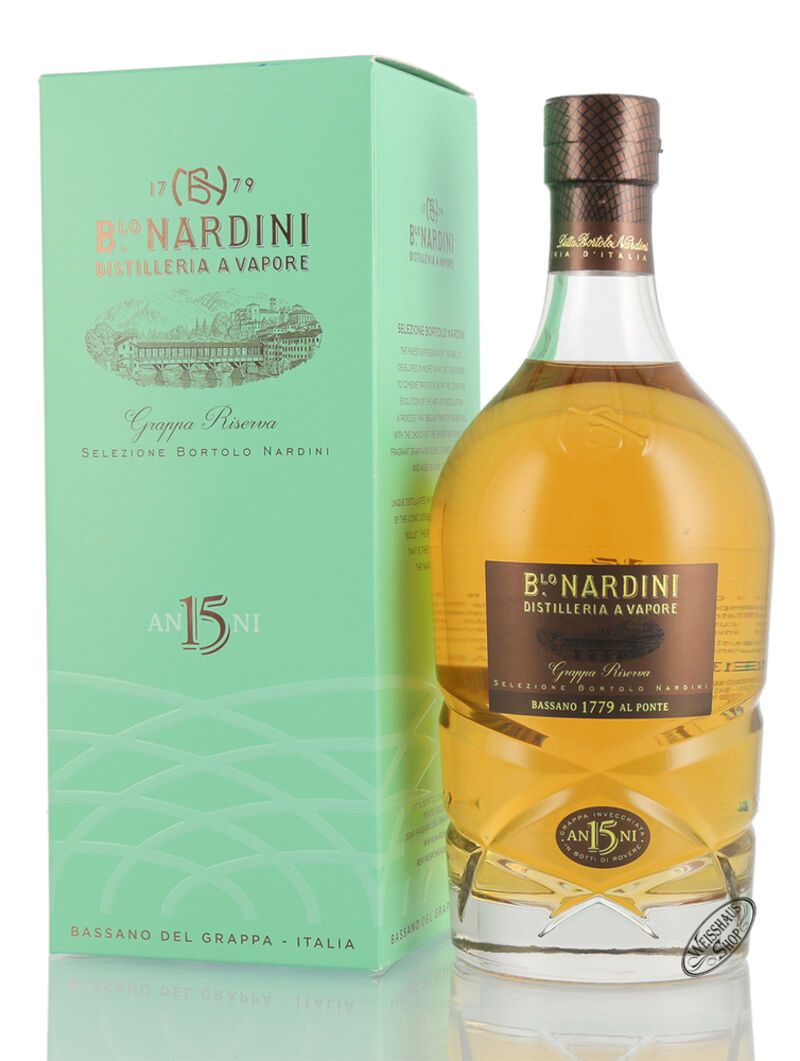 Nardini Grappa Riserva Selezione 15 anni 45% vol. 0,70l | Weisshaus Shop